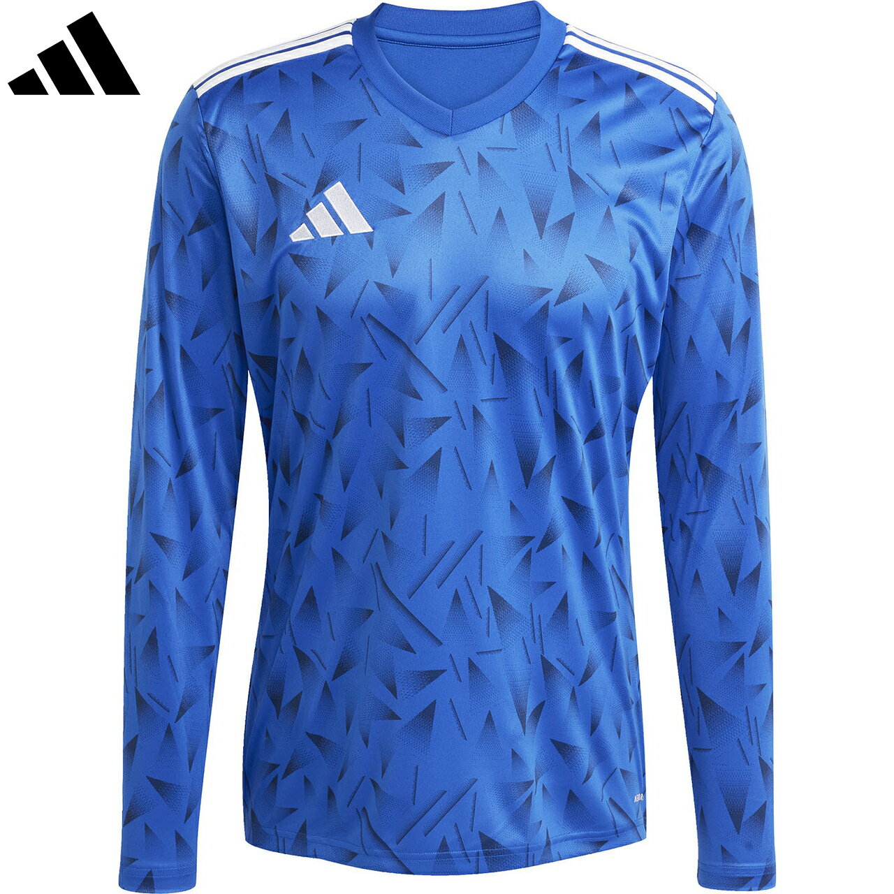 adidas アディダス 【メンズ】チーム アイコン 25 長袖ジャージー KUI21 【チームロイヤルブルー/ホワ..