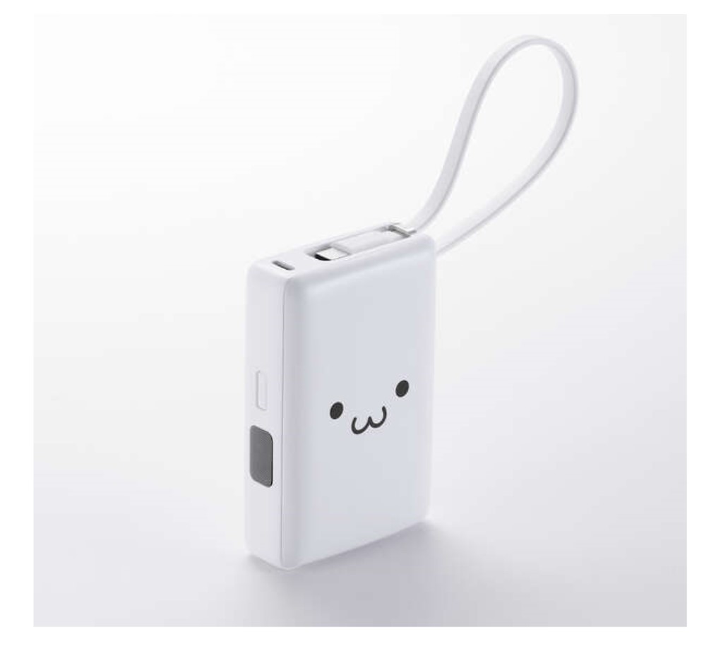 ELECOM エレコム DE-C71L-10000WF モバイルバッテリー/リチウムイオン電池/残量表示/10000mAh/USB PD/30W/USB-C/USB-A/USB-C