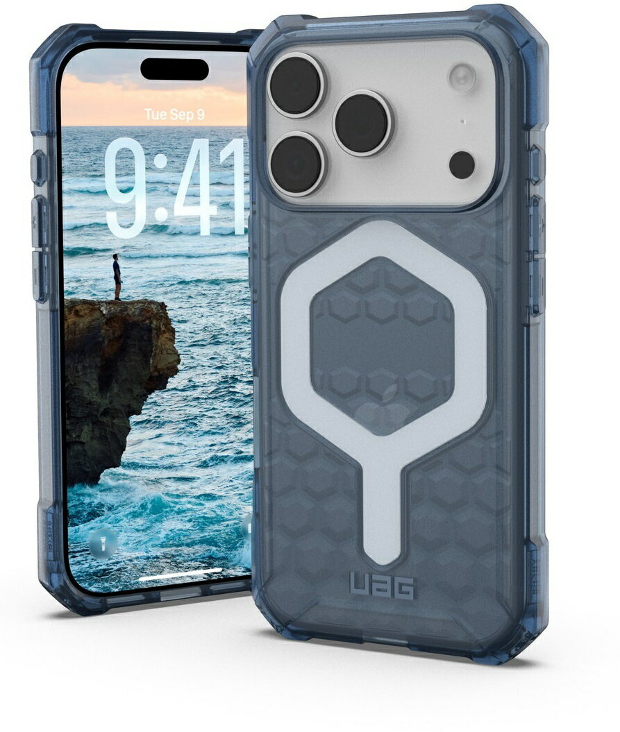 Urban Armor Gear UAG iPhone 17 ProбѾ׷⥱ ESSENTIAL ARMOR MAGSAFE 饦ɥ֥롼 UAG-IPH25MA-EMS-CB
