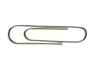 森繁 ゼムクリップ(プラケース入) 大 127本　CR-GM1P-SL