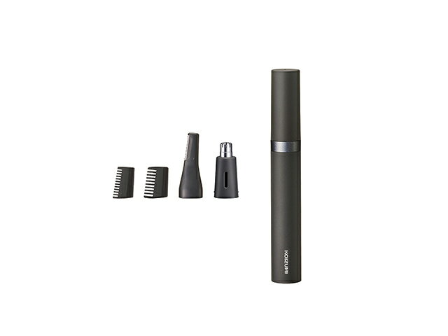 KOIZUMI 小泉成器 KMC-0731/H(チャコールグレー)　USB充電マユ＆ノーズトリマー