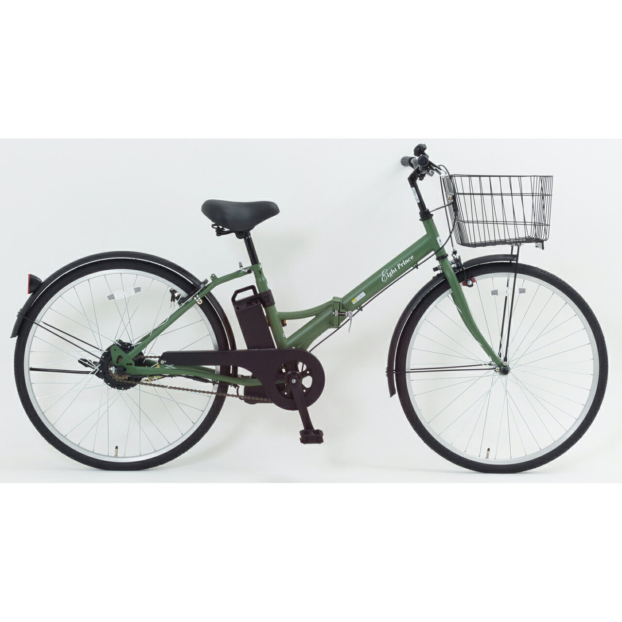 KAIHOU カイホウジャパン 【代引不可】SUISUI 26型シングル折り畳みワンモードアシスト5.8Ah 【オリー..