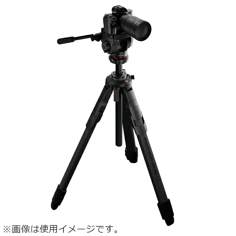 Manfrotto マンフロット ONE カーボン三脚 500X フルード雲台キット MKONEC-500X ...