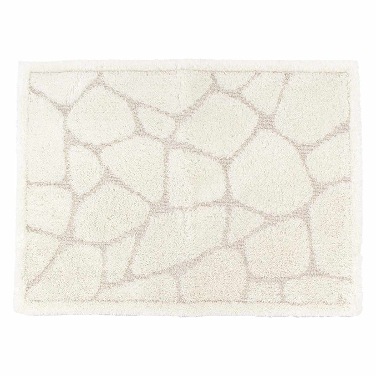 Bath Supplies - OKA オカ 乾度良好 バスマット ストーン 45×60cm ホワイト