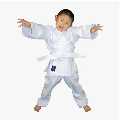 JJO 幼児用 柔道着 ソフト柔道衣 3サイズ 上着・ズボン・白帯セット 【九櫻 柔道着】