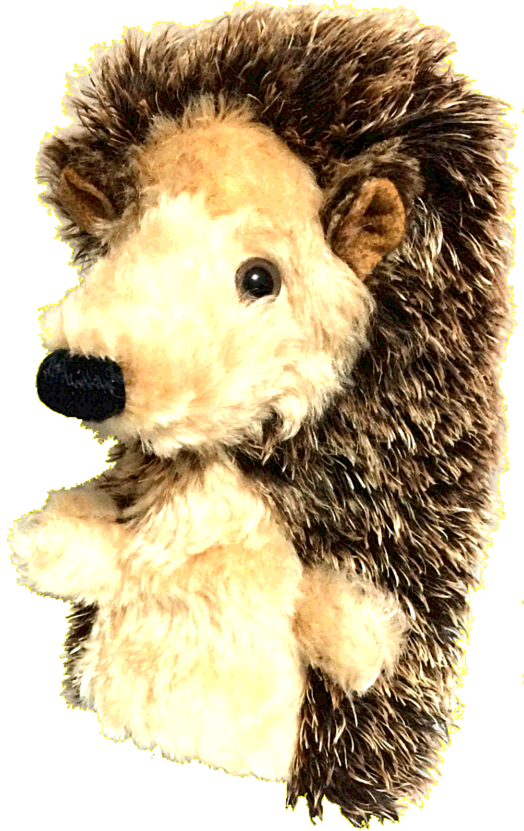 Nokduk ゴルフ プレゼント アイアン カバー おもしろ アニマルシリーズ ハリネズミ モヘア製 丁寧な手作り パターカバー 可愛い針ねずみのアイアンカバー 動物キャラクター おもしろ ウッドカバー クラブカバー ドライバーカバー パターカバー ゴルフヘッドカバー