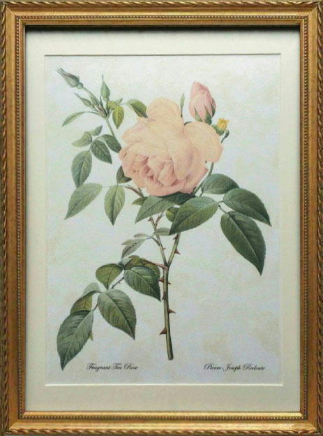Pealimo インテリア 絵画 植物 バラ 薔