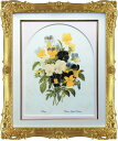 Pealimo ピーリモ インテリア 絵画 植物 ピエール ジョゼフ ルドゥーテ 約47cm×40cm『Pansy』花 絵 額装品 ボタニカルアート ルデューテ...