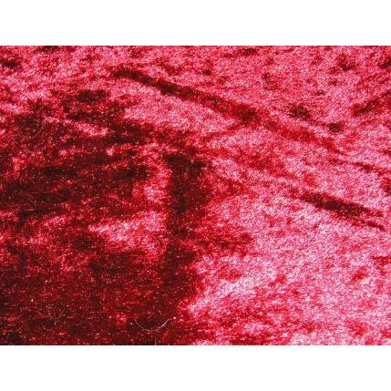 乐天商城 - ぬいぐるみ材料 ミニチュアファー レッド 光沢タイプ 手足パットにも ぬいぐるみ資材 布