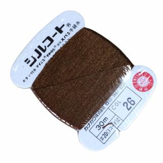 乐天商城 - ぬいぐるみ 縫い糸 シルコート 26番 こげ茶 ぬいぐるみ資材 テディベア材料 しっかり縫製
