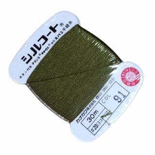 樂天商城 - ぬいぐるみ 縫い糸 シルコート 91番 オリーブグリーン ぬいぐるみ資材 テディベア材料 しっかり縫製