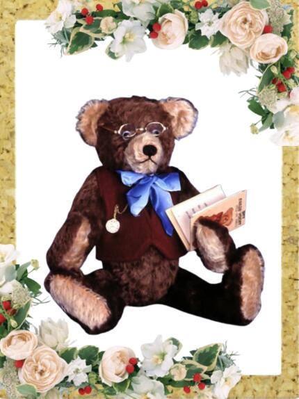 ぬいぐるみ キット TKA-0018 テディベア キット アクリル ブラウン 手作りキット ミューズインターナショナル 型紙 材料セット プラスチックジョイント プラスチックアイ