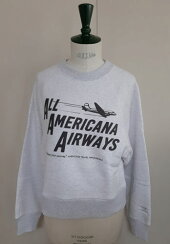【Americana】AIRWAYSクルー（アッシュ）