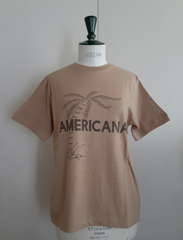 Rakuten - （アメリカーナ）Americana-T（シナモン）送料無料レディース　ノーマル丈　フリーサイズ