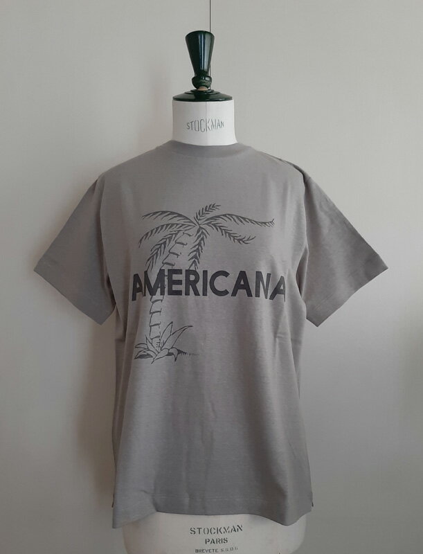 Rakuten - （アメリカーナ）Americana-T（グレー）送料無料レディース　ノーマル丈　フリーサイズ