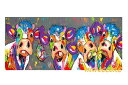 ミュゼ デユ オイルペイントモダン ファブリック パネルアート ペット 絵画 動物 油彩絵 壁掛け 手書き アートパネル 犬 猫 鳥 魚 鹿 猿 熊 蛙 虫 馬 象『牛の仲間』フレームなし ADD098