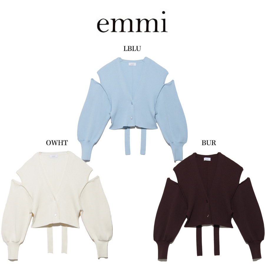 SALE40%OFF エミ ヨガ emmi yoga 肩あきボレロカーディガン 14wnt224210 レディース サステナブル ウォッシャブル セレクトショップムー セール