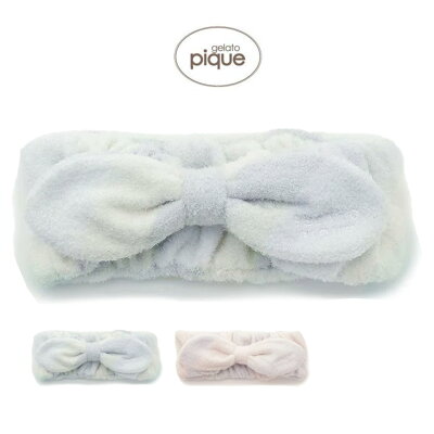 ジェラートピケ gelato pique スムーズィーブロックボーダーヘアバンド pwga252504 ジェラピケ バスグッズ 洗顔グッズ 小物 ルームウェア パジャマ 2025夏 ギフト プレゼント セレクトショップムー【P10】
