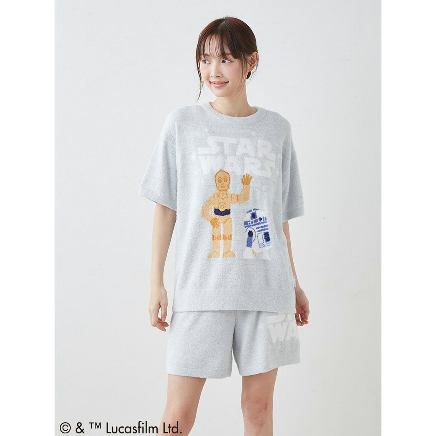 SALE30%OFF ジェラートピケ gelato pique STAR WARS レディース スムーズィーキャラクタージャガードプルオーバー pwnt262010 スターウォーズ コラボ パジャマ ルームウェア ジェラピケ muselect-10111595 セレクトショップ ムー サンプル画像3