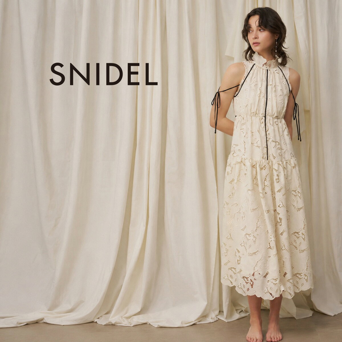 結婚 式 snidel ワンピース snidelスナイデル ドレス ワンピース