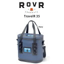 楽天セレクトショップ　ムーSALE15％OFF ROVR PRODUCTS （ローバー プロダクツ） TravelR 35QT（33.1L） NAVY トラベラー ソフトクーラーボックス BBQ バーベキュー アウトドア キャンプ トートバッグ お酒収納 KeepR & IceR Combo収納可能 セレクトショップムー