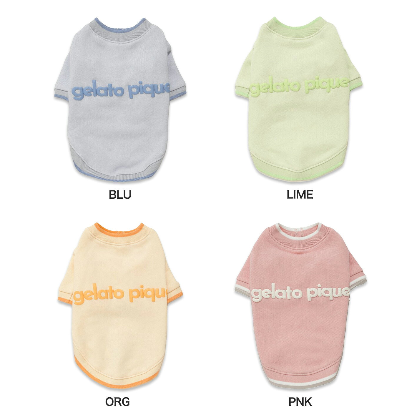 SALE20%OFF ジェラートピケ gelato pique CAT&DOG ロゴプリント裏毛プルオーバー pagg261585 ジェラピケ ドッグウェア ルームウェア 部屋着 犬用 ギフト プレゼント セレクトショップムー muselect-10110823 セレクトショップ ムー サンプル画像2