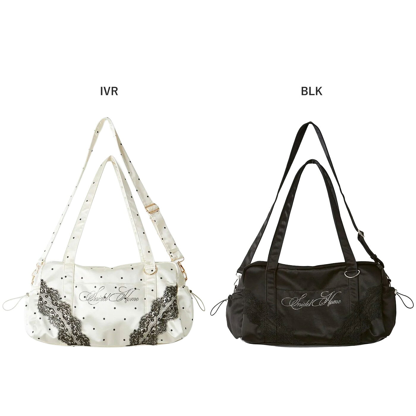 スナイデルホーム SNIDEL HOME ビジューロゴキャリーオンバッグ shgb264217 レディース BAG ボストンバッグ 旅行バッグ トラベル ショルダー付き 2way 鞄 2026秋 プレゼントにもオススメ セレクトショップムー【P10】 muselect-10112113 セレクトショップ ムー サンプル画像2