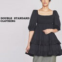 SALE50%OFF DOUBLE STANDARD CLOTHING ダブルスタンダードクロージング DSC / フレアチュニックブラウス 0204030232 レディース トップス 大人かわいい セレクトショップムー