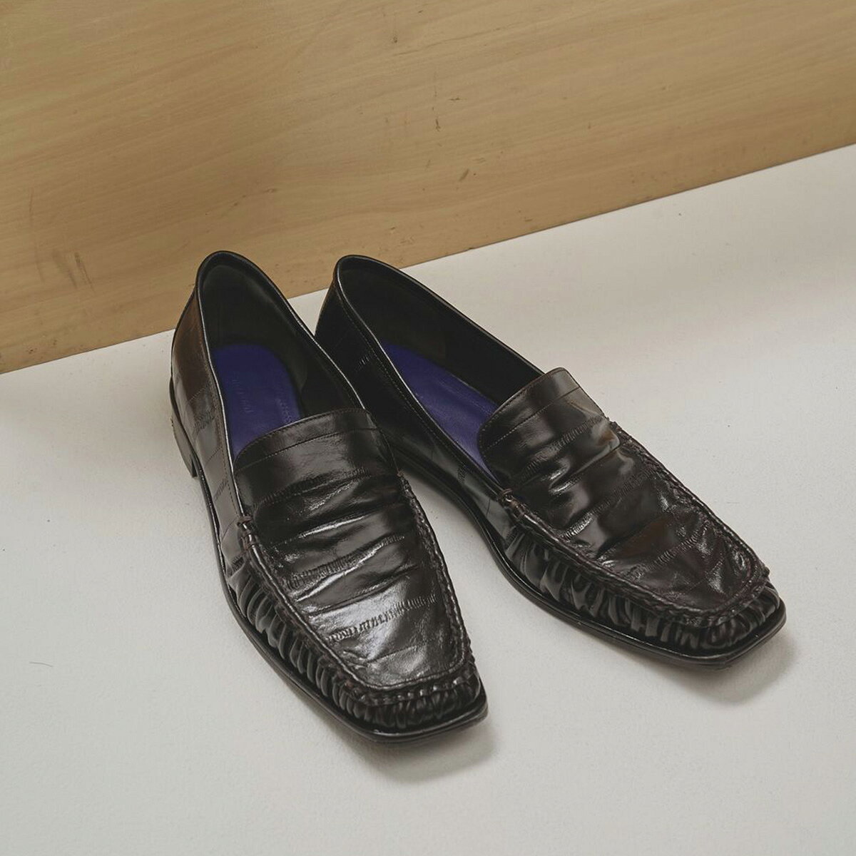 TODAYFUL トゥデイフル Squaretoe Gather Loafers スクエアトゥ ギャザー ローファー 12521007 シューズ 靴 レディース