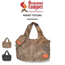 Oregonian Camper オレゴニアンキャンパー マーケットトートバッグ market tote bag ブラックカモ色 シャドーグラス色 キャンプ ア...