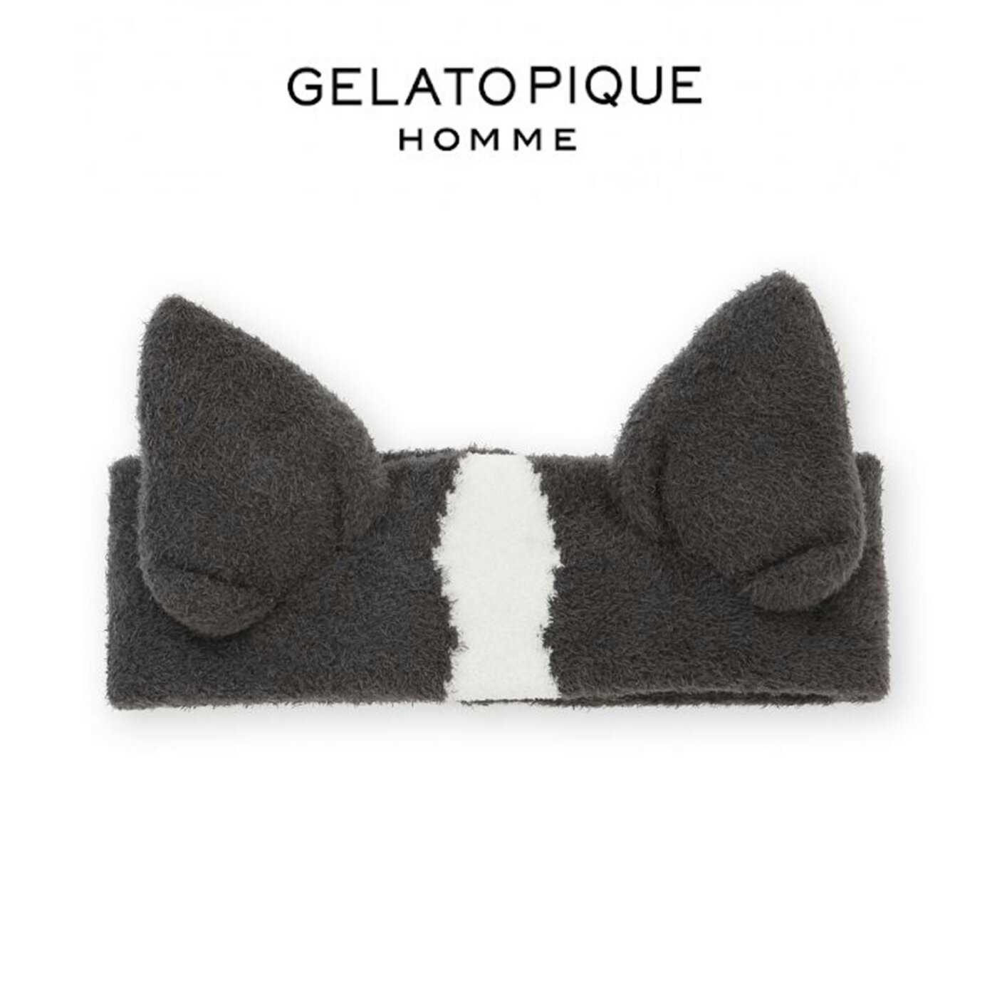 ジェラートピケオム GELATO PIQUE HOMME エアリーモコボストンテリアヘアバンド phga262946 ジェラピケ メンズ 犬耳 2026夏 ギフト プレゼントにおすすめ セレクトショップムー