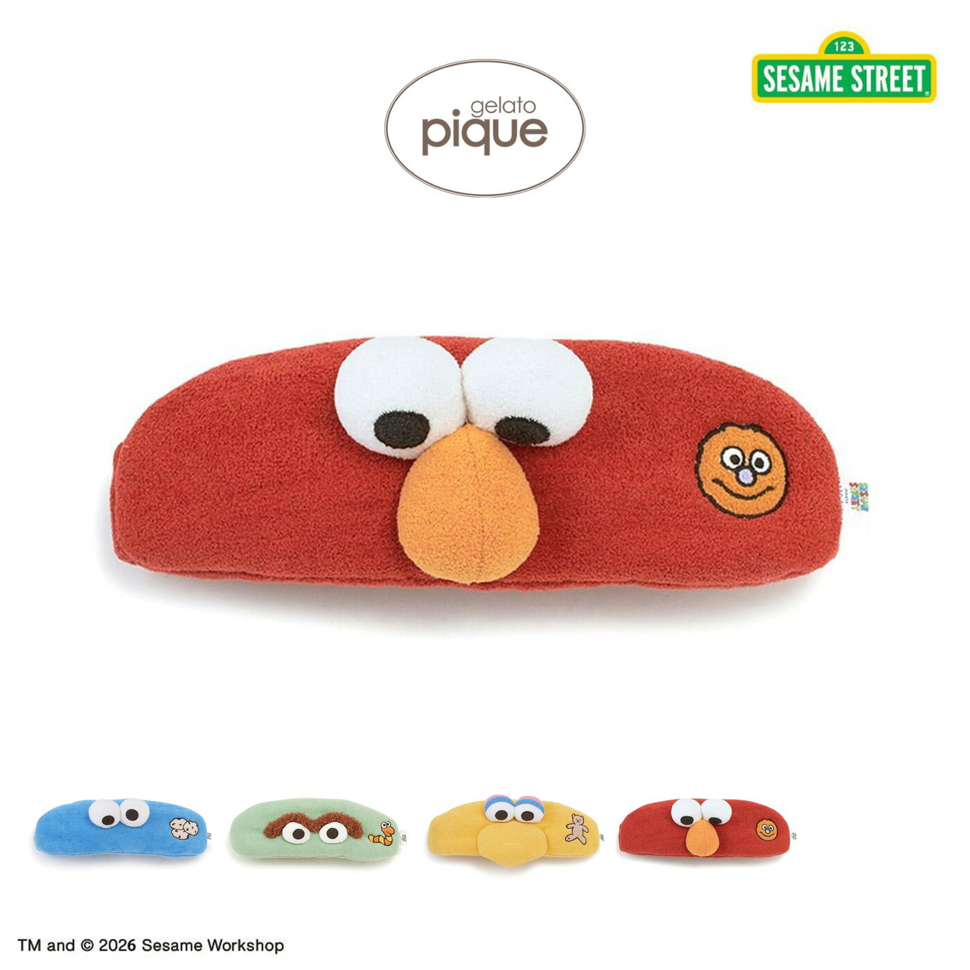 (3月1日限定ポイント最大10倍)ジェラートピケ gelato pique SESAME STREET ヘアバンド pwga261660 セサミストリート ジェラピケ 洗顔グッズ ルームウェア 部屋着 小物 レディース 2026春 ギフト プレゼント セレクトショップムー【P10】