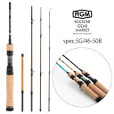 RGM(ルースター ギア マーケット) RGM spec.5G 46-50B ベイトロッド Line (5~8lb.) Lure (~9g) 渓流 エリアトラウ...