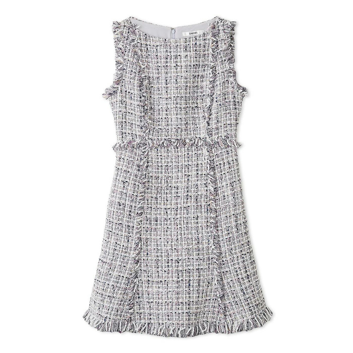 楽天市場】ツイード ノースリーブ（ワンピース｜レディース