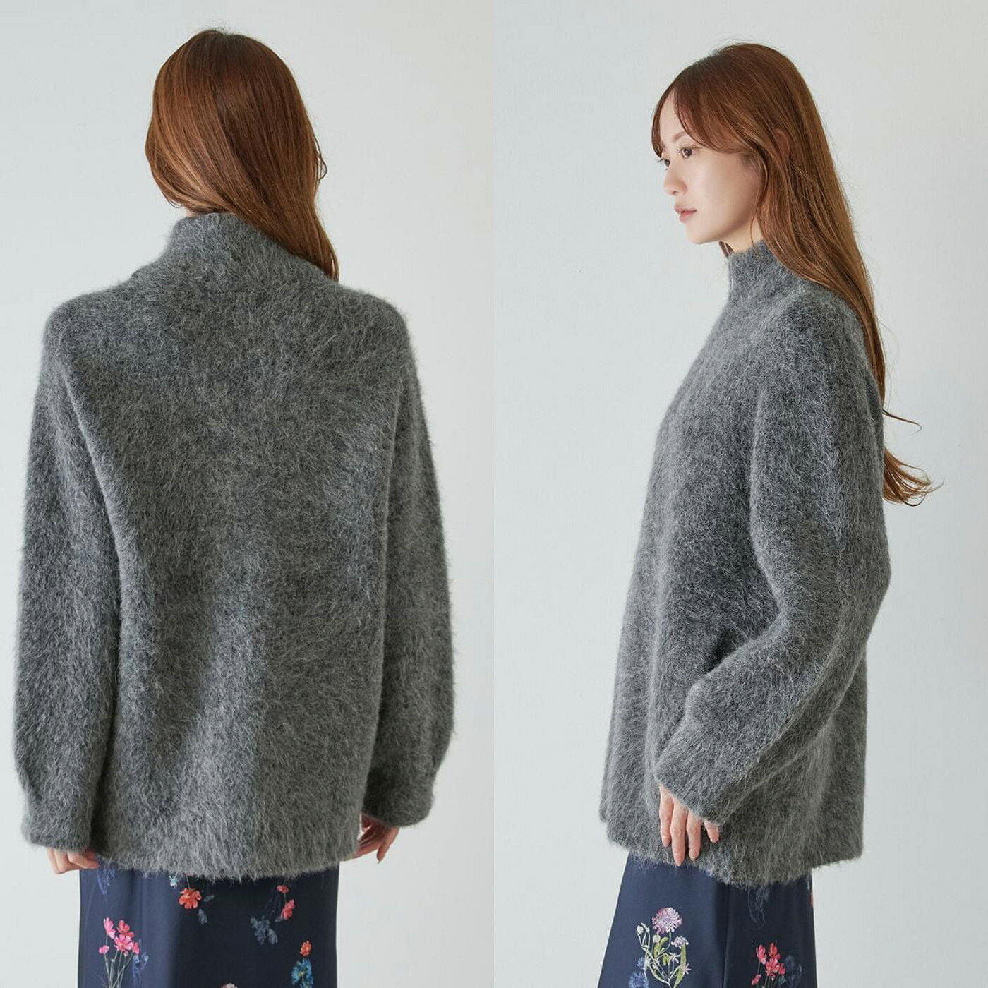 (30日限定ポイント最大10倍)SALE50%OFF スナイデル SNIDEL アルパカシャギージップコート swnc254100 アウター レディース 羽織 ドロップショルダー 上品 セレクトショップムー【P10】 muselect-10109922 セレクトショップ ムー サンプル画像3