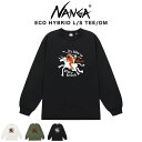(18日限定ポイント最大8倍)NANGA ナンガ ECO HYBRID L/S TEE(DM)/エコハイブリッド ロングスリーブ ティー / DM メンズ ロンT キャンプ アウトドア デイリー ギフトにおすすめ セレクトショップムー【P10】
