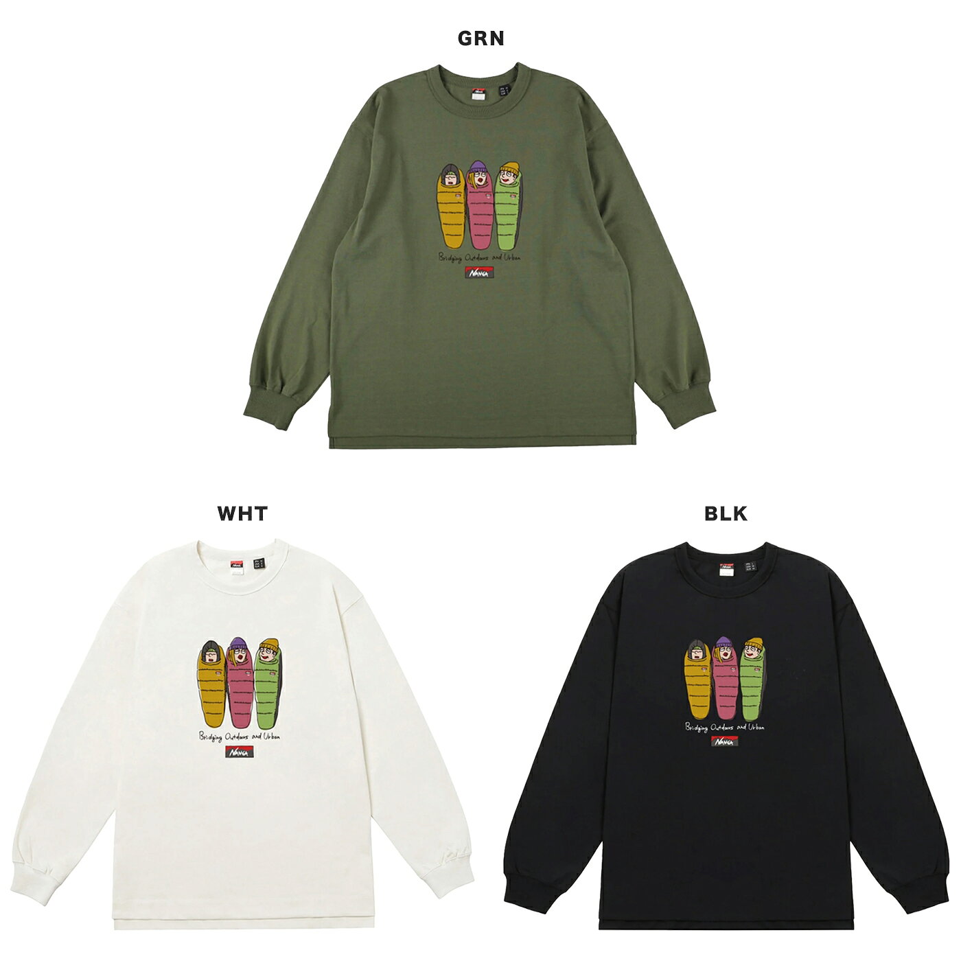 NANGA ナンガ ECO HYBRID L/S TEE(3SLB)/エコハイブリッド ロングスリーブ ティー / 3SLB メンズ ロンT キャンプ アウトドア デイリー ギフトにおすすめ セレクトショップムー muselect-10109511 セレクトショップ ムー サンプル画像2