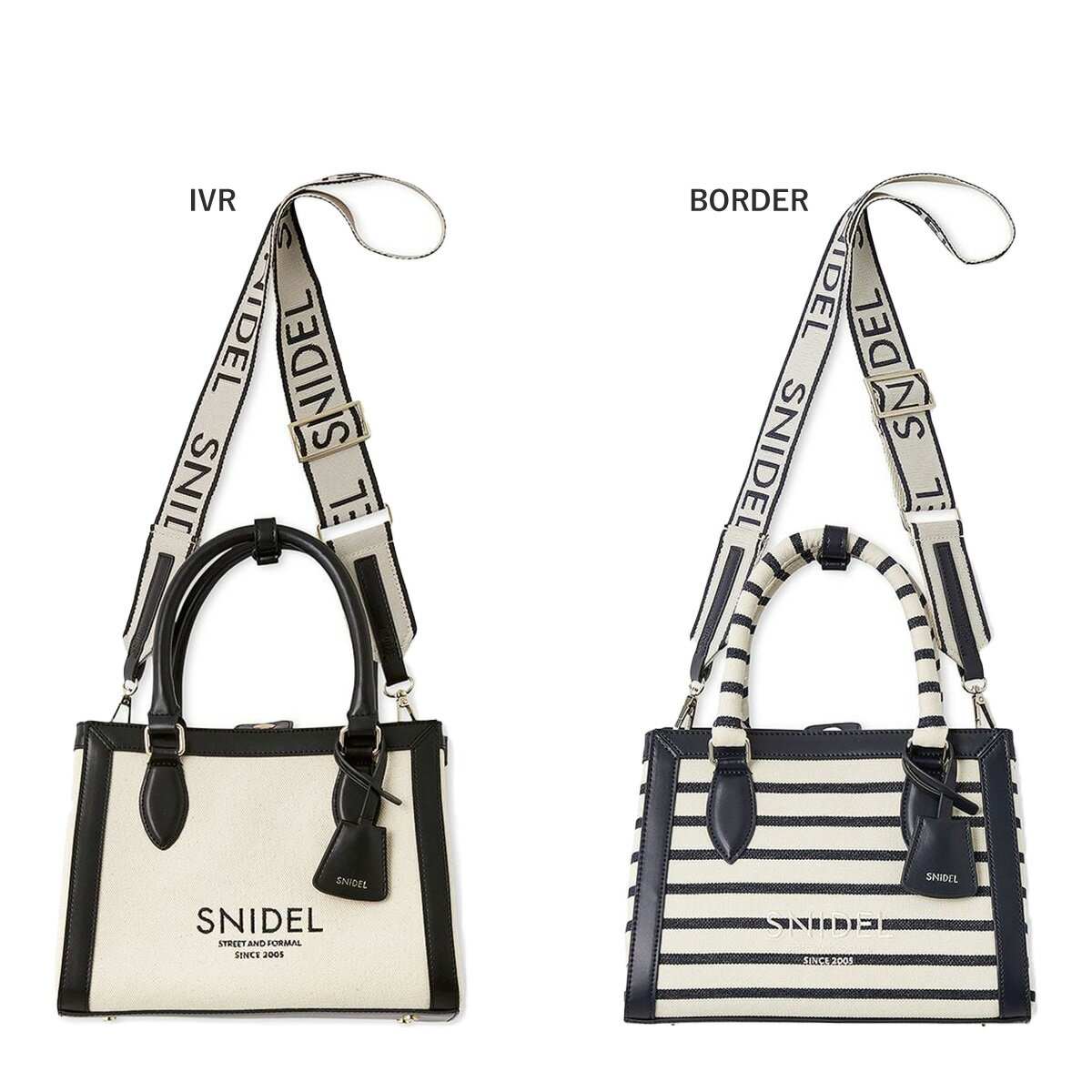 SNIDEL スナイデル バリエロゴバッグ swgb261648 レディース BAG ハンドバッグ ショルダーバッグ キャンパス生地 刺繍 2026春 セレクトショップムー
