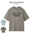 ジェラートピケ オム GELATO PIQUE HOMME KOUSUKE SHIMIZU ワンポイントTシャツ phct251940 ジェラピケ メンズ パジ...