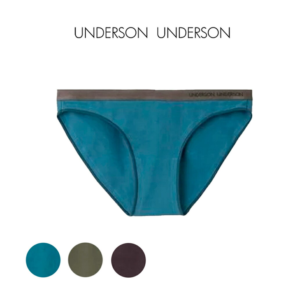 UNDERSON UNDERSON アンダーソンアンダーソン ナロービキニショーツ uuwgg234160 レディース 下着 吸水 速乾 消臭 和紙使用 リラックス 軽やか ナイトウェア プレゼントにオススメ セレクトショップムー