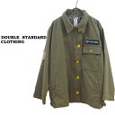 SALE50%OFF DOUBLE STANDARD CLOTHING ダブルスタンダードクロージング DSC / バックサテンミリタリーブルゾン 020538...