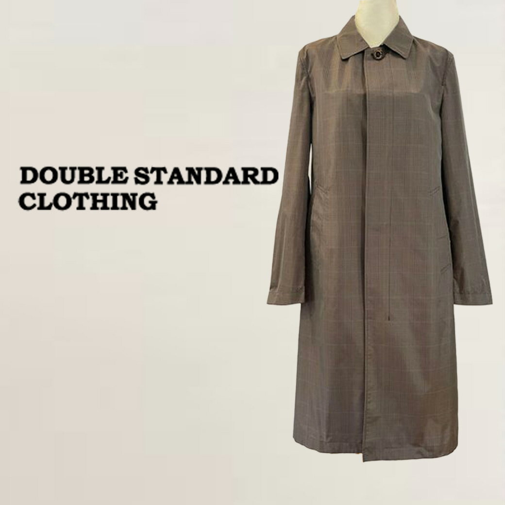 SALE30%OFF ダブルスタンダードクロージングヒム DOUBLE STANDARD CLOTHING D/him FIRE BIG CHECKコート 0707030231 ディーヒム メンズ アウター