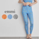 (1日限定ポイント最大10倍)emmi yoga エミ ヨガ ボタニカルアートプリントレギンス 14wcp231202 レディース ボトムス 2023SS 吸水...