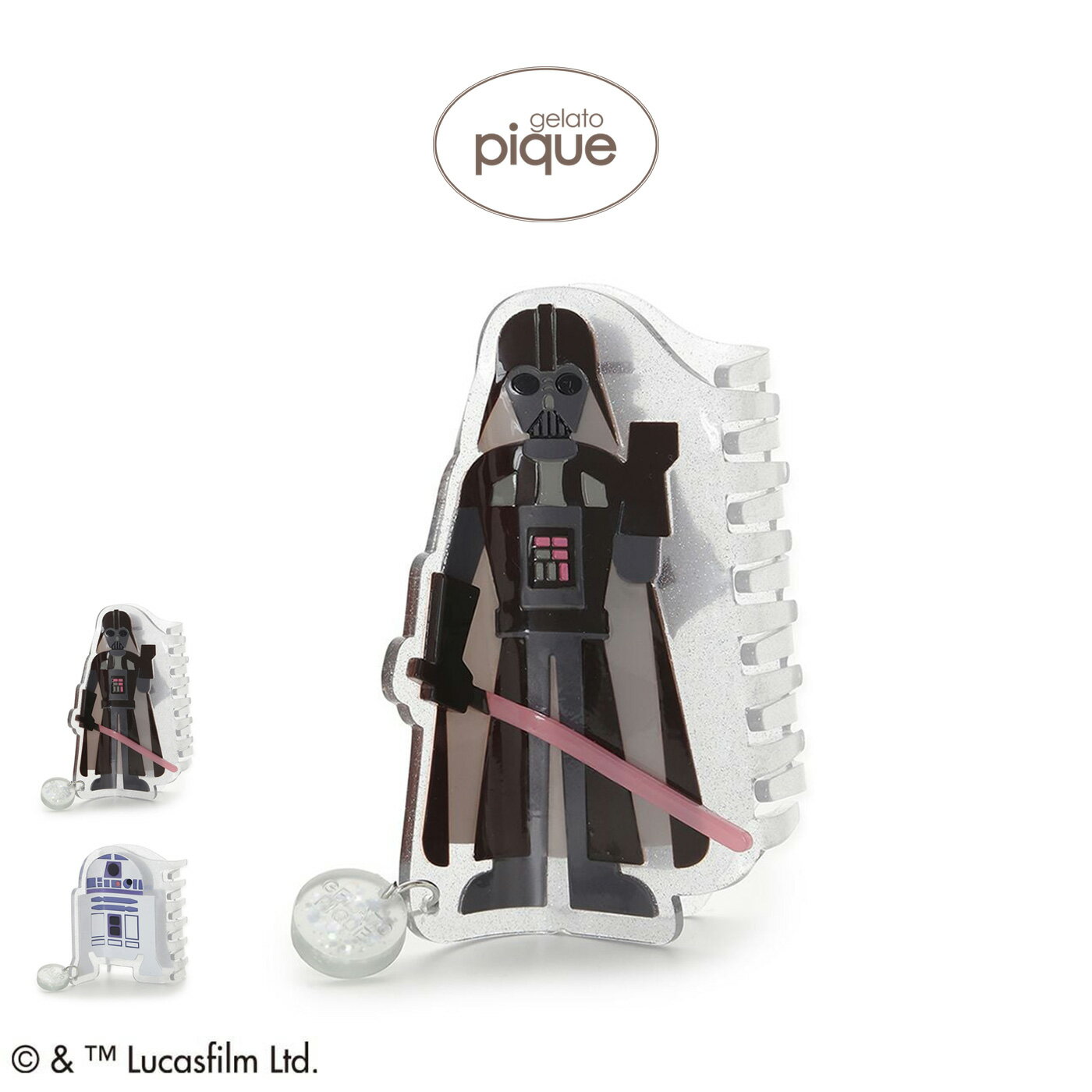 Rakuten - (6月5日販売開始)ジェラートピケ gelato pique STAR WARS ヘアバンスクリップ pwga262519 スターウォーズ コラボ ジェラピケ ヘアクリップ ヘアアクセサリー 小物 レディース ルームウェア