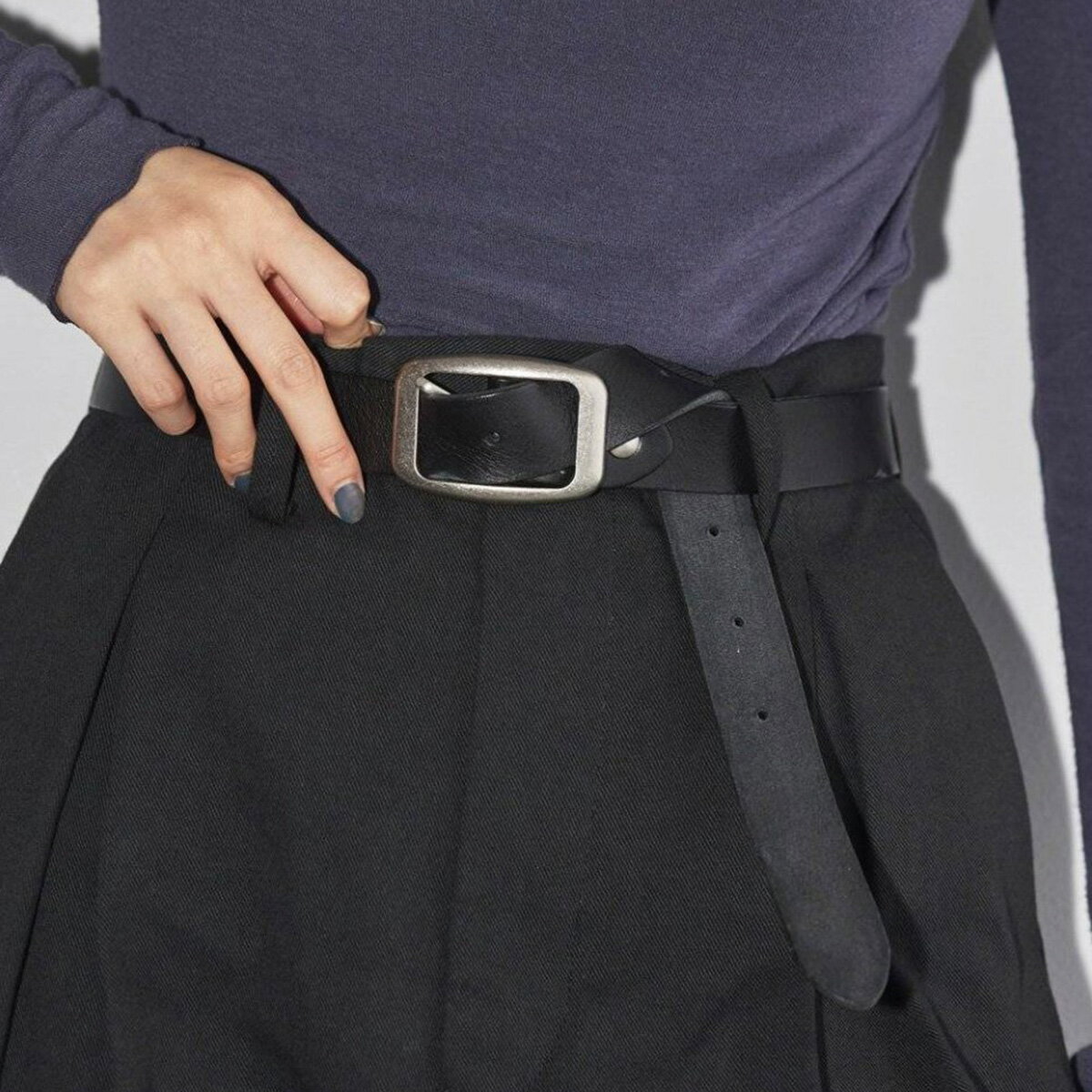 (Pre-order) TODAYFUL Vintage Leather Belt 12591001 (Arriving late July or later) Classic Belt for Women 2026 Winter