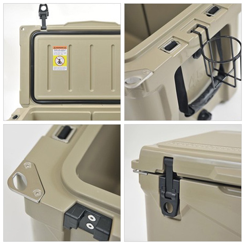 ICE AGE cooler (アイスエイジ) クーラーボックス 45QT 42.6L / ILC045 2-3人向けクーラーBOX 充実のオプション 高性能 TAN タンカラー Army Camo アーミーカモ(おうちキャンプ)通販格安セール情報 楽天 通販