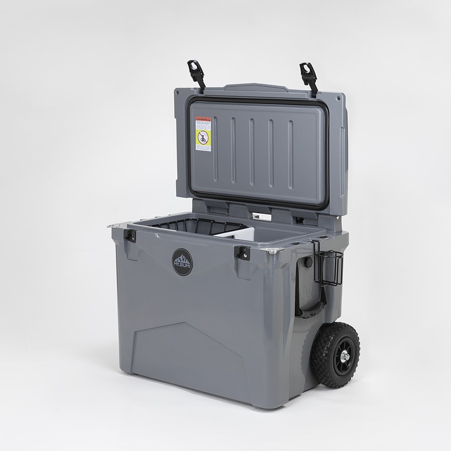 Mt.SUMI (マウントスミ) アイスロッククーラー 60QT ローラー 56.8L ファミリーキャンプ グループキャンプ向け BBQ アウトドアイベント サマーキャンプ 充実オプション装備 高性能アイスエイジ セレクトショップムー【P10】 muselect-10099212 セレクトショップ ムー サンプル画像3