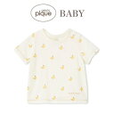 SALE20%OFF ジェラートピケ ベビー gelato pique BABY バナナ柄Tシャツ pbct252437 パジャマ 赤ちゃん 部屋着 ルームウェア ジェラピケ 出産祝い 2025夏 ギフト 贈り物 プレゼント