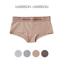 UNDERSON UNDERSON アンダーソンアンダーソン レギュラーボックスショーツ uuwgg239167 レディース 下着 インナー ストレスフリー 通気性 さらさら 和紙使用 ボーイズタイプ ナイトウェア プレゼント セレクトショップムー