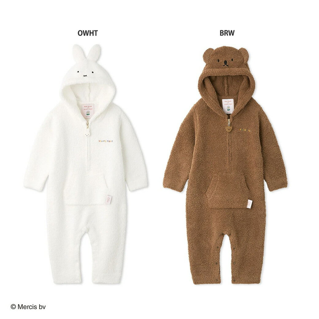 ジェラートピケ ベビー gelato pique BABY Dick Bruna ベビモコロンパース pbno244...